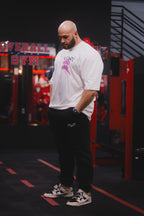 SOFT - CAMISETA OVERSIZED - HARD WORK OFF WHITE