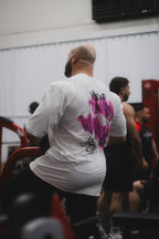 SOFT - CAMISETA OVERSIZED - HARD WORK OFF WHITE