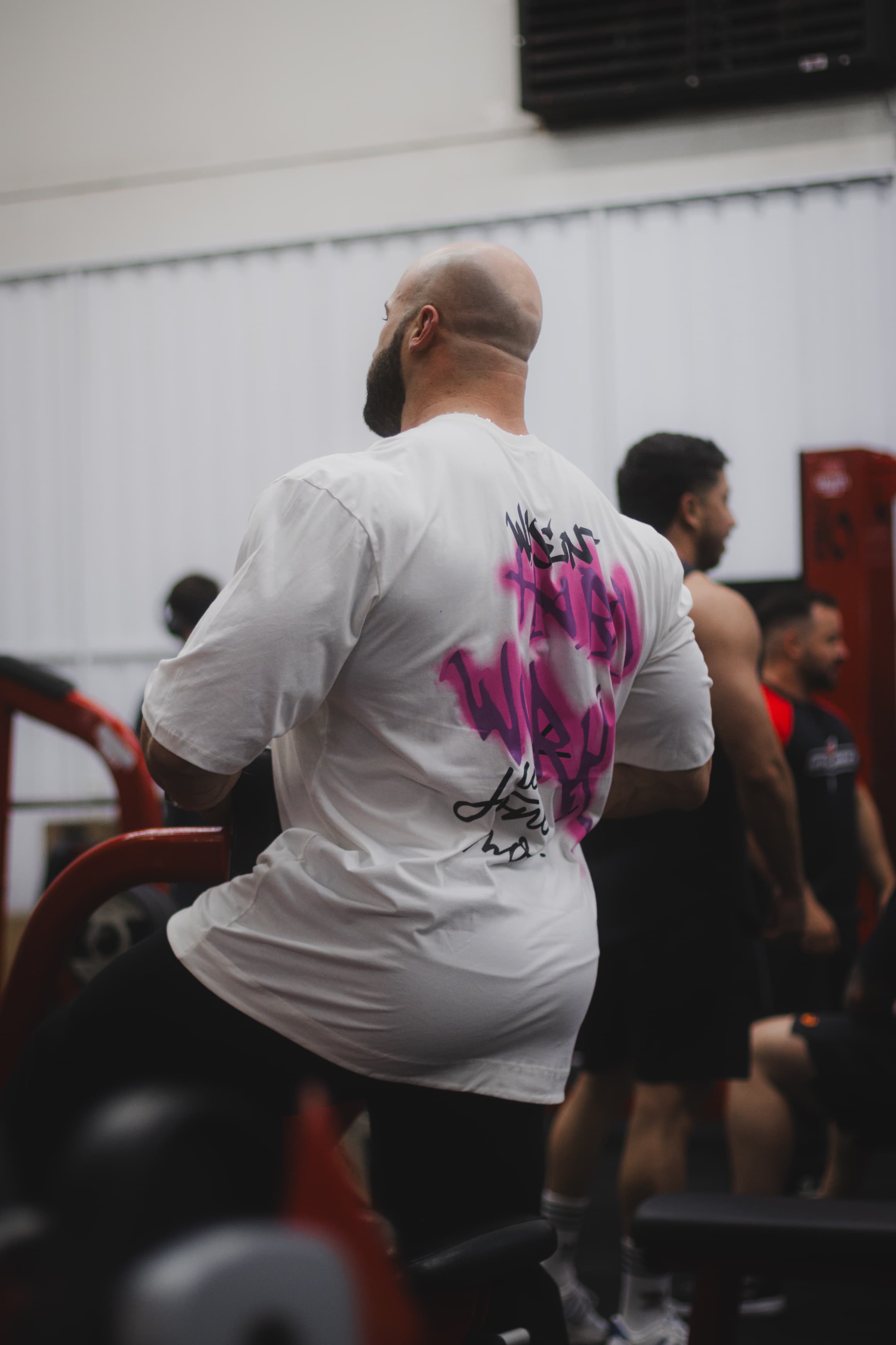 SOFT - CAMISETA OVERSIZED - HARD WORK OFF WHITE