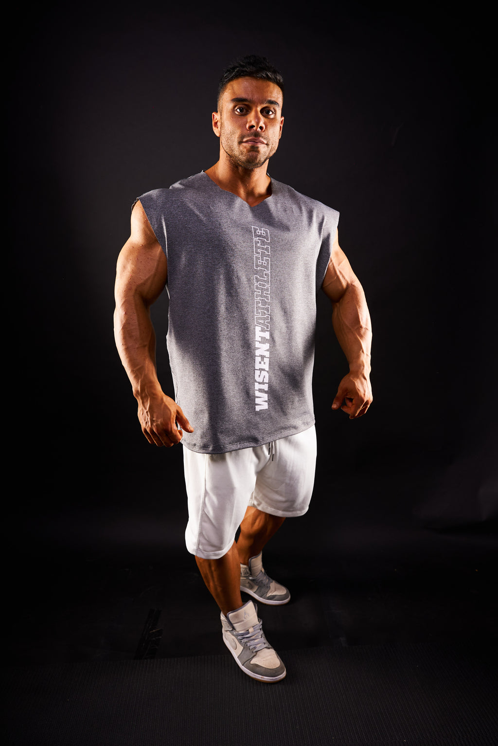 SOFT - REGATA CUT OVERSIZED - ATHLETE CINZA MESCLA