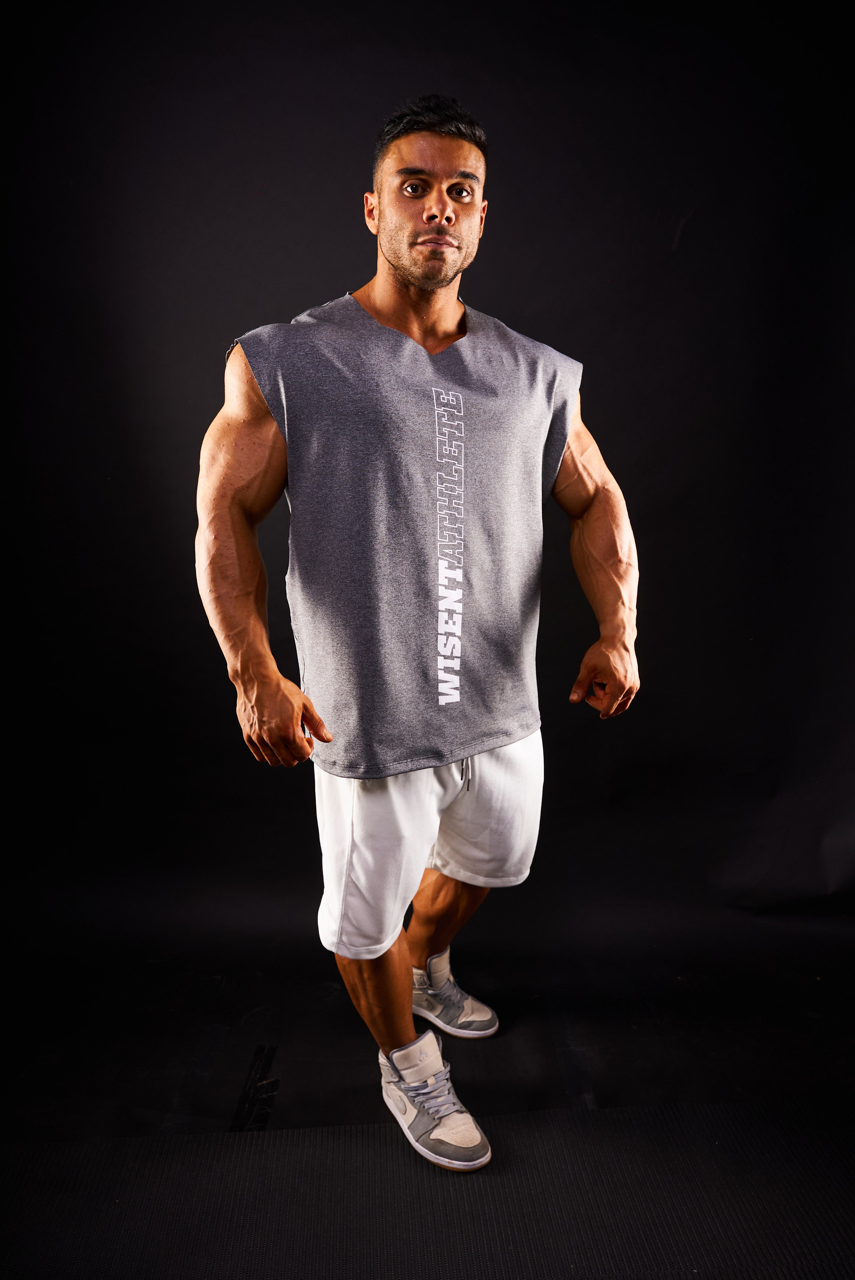 SOFT - REGATA CUT OVERSIZED - ATHLETE CINZA MESCLA