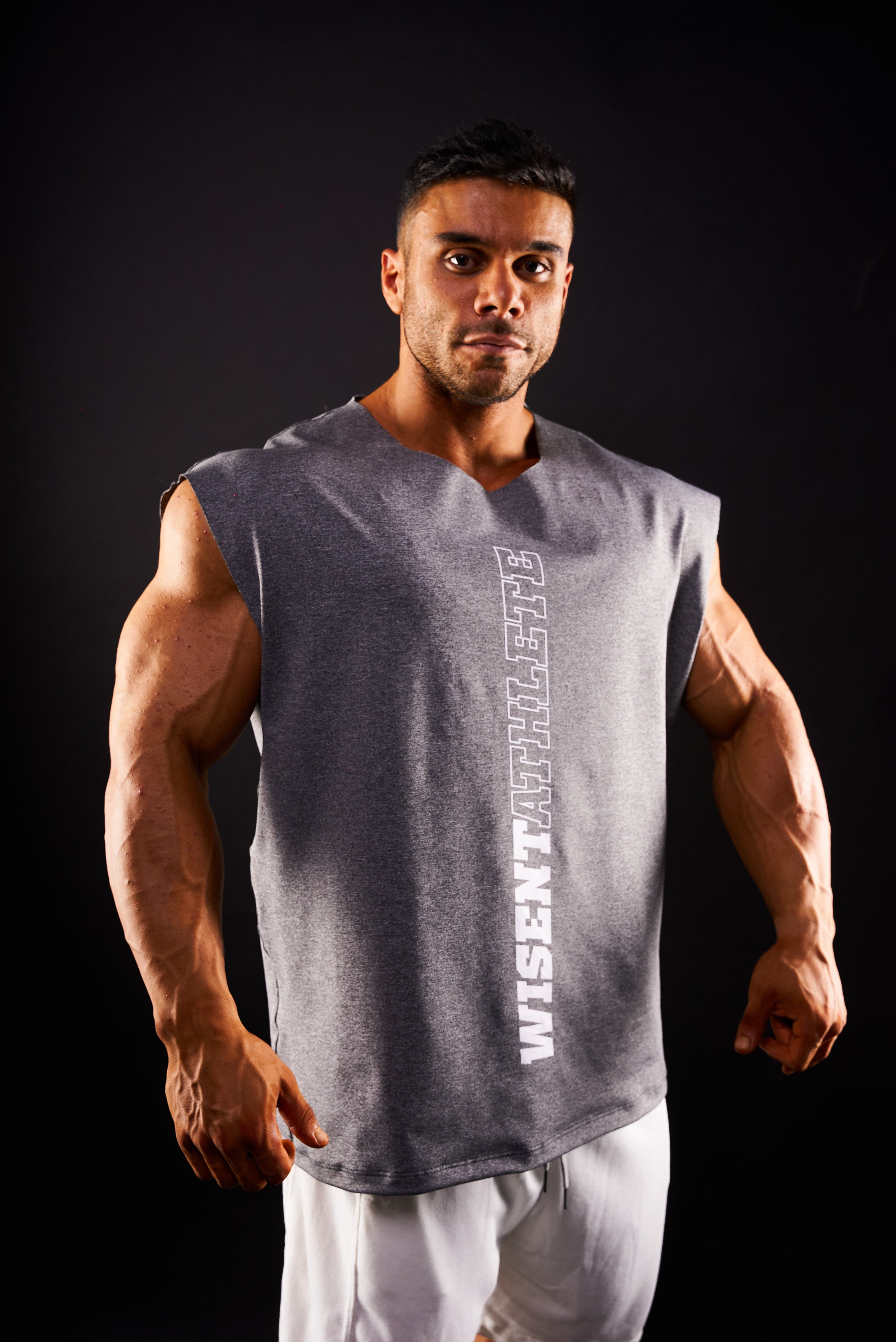 SOFT - REGATA CUT OVERSIZED - ATHLETE CINZA MESCLA