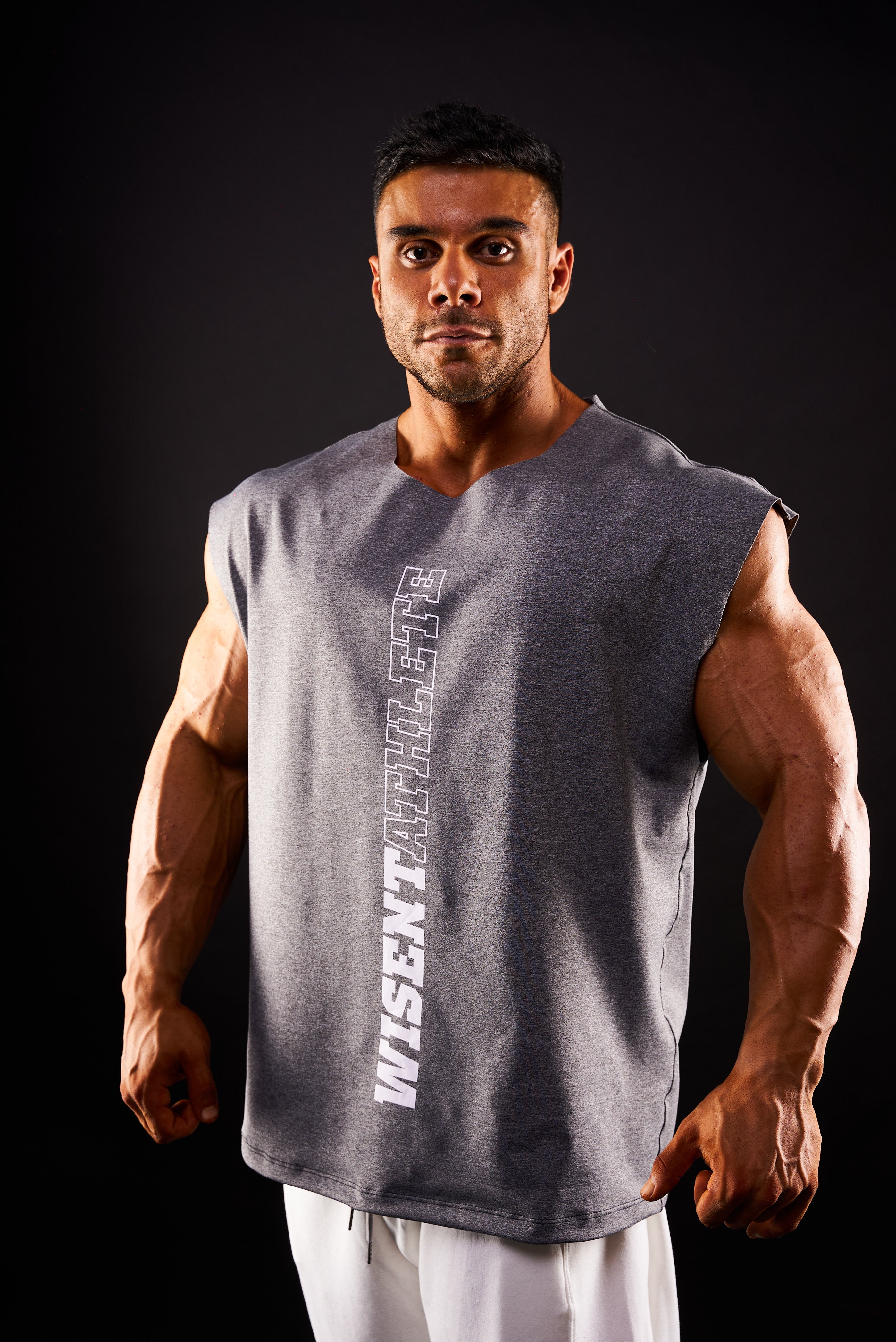 SOFT - REGATA CUT OVERSIZED - ATHLETE CINZA MESCLA