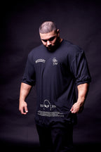 Canelada - Camiseta Oversized - Lifters Preta