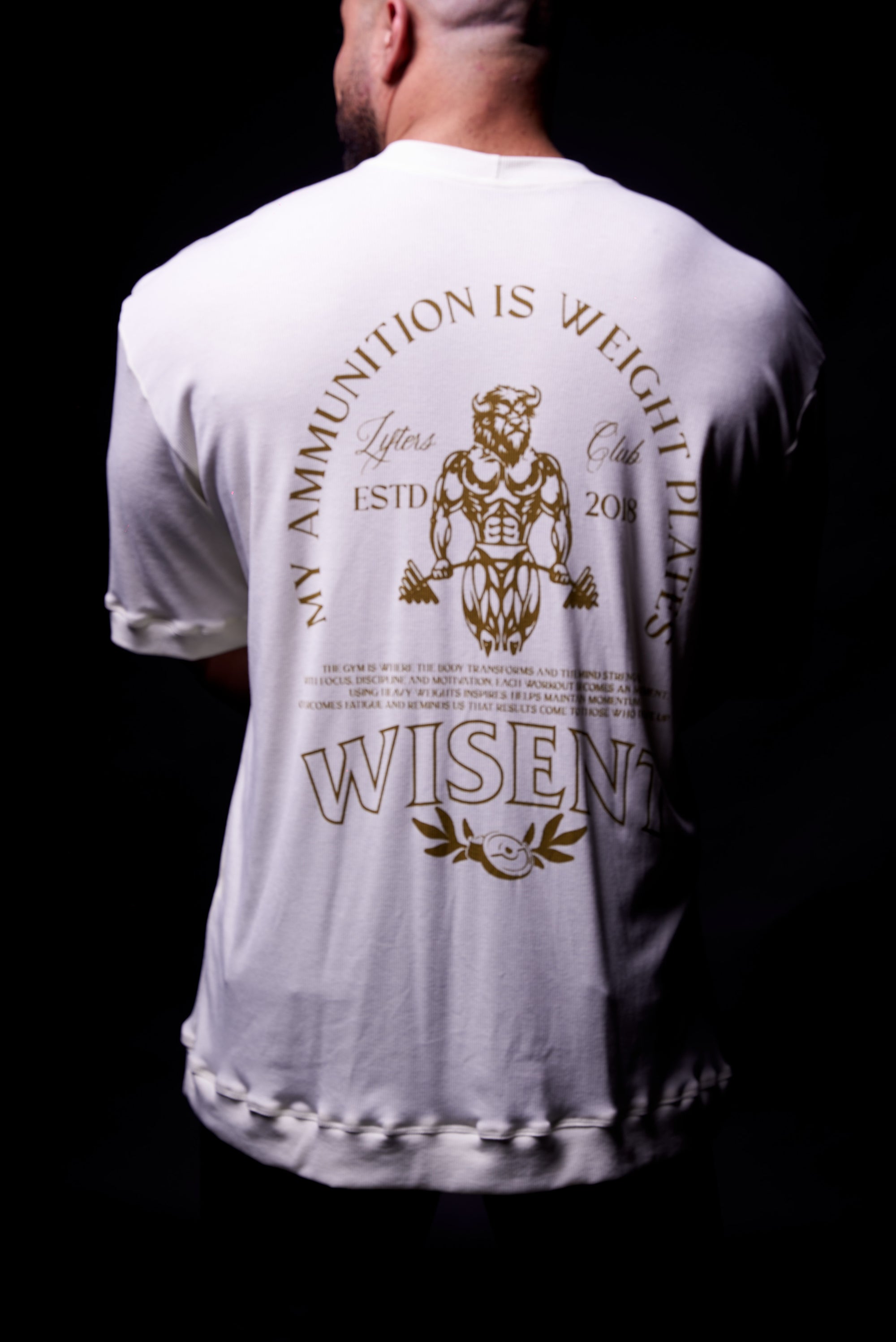 Canelada - Camiseta Oversized - Lifters Off White
