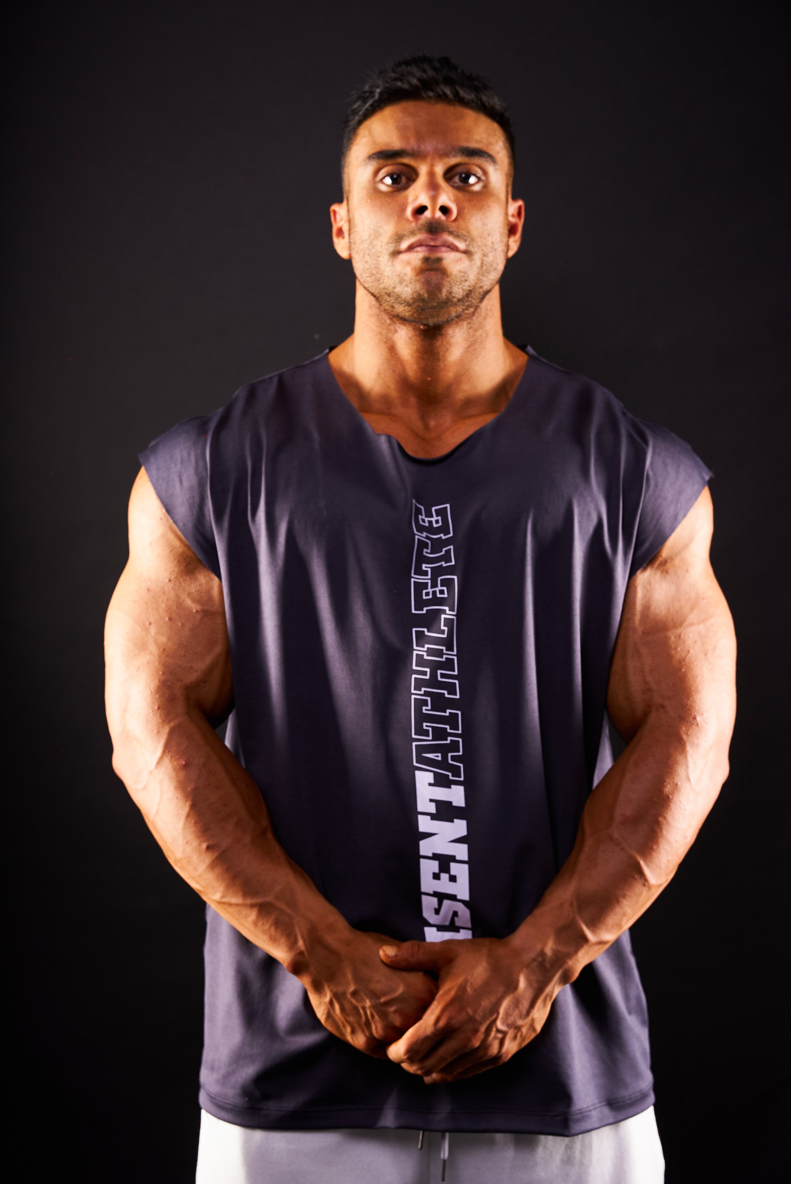 SOFT - REGATA CUT OVERSIZED - ATHLETE CINZA ESCURO