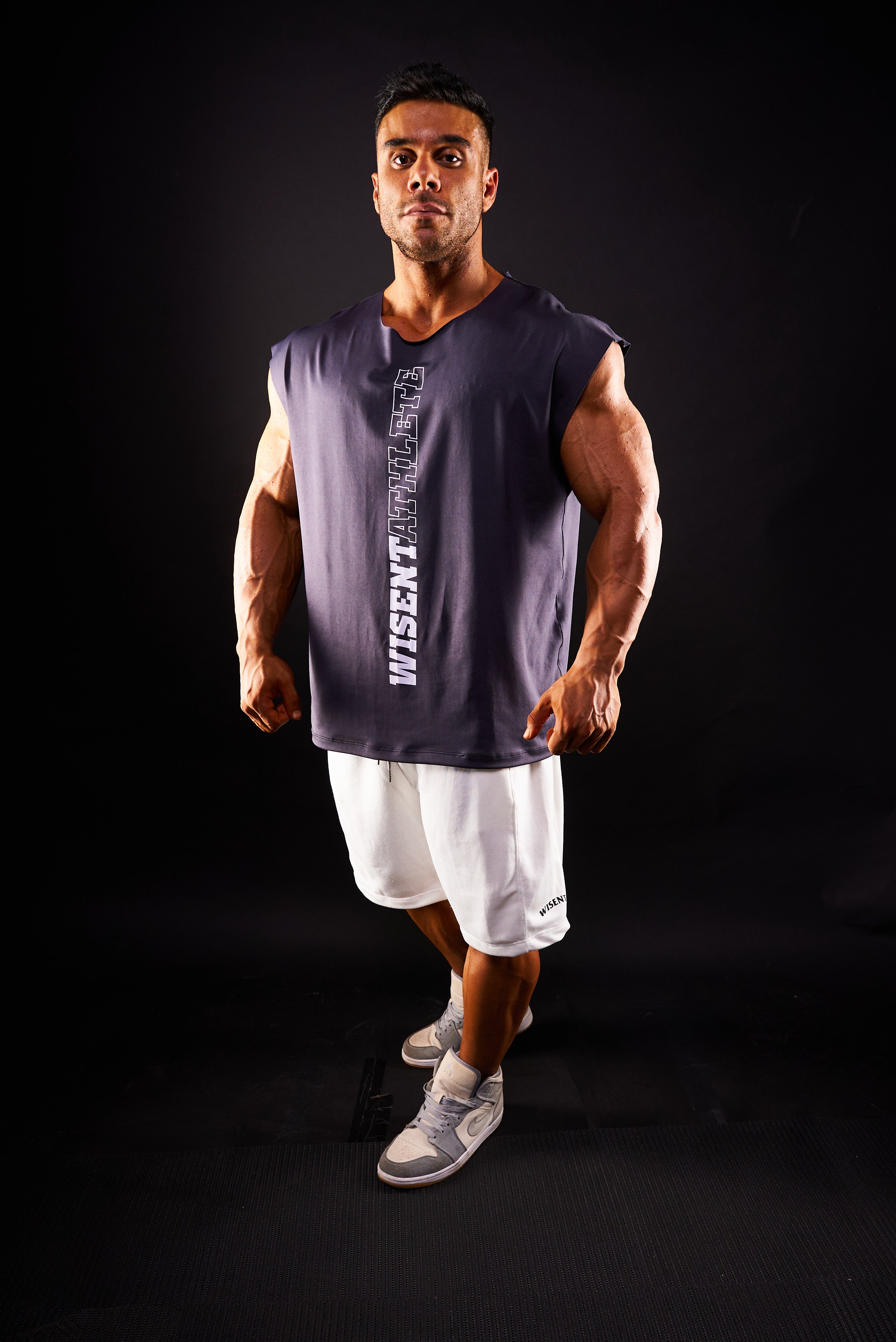 SOFT - REGATA CUT OVERSIZED - ATHLETE CINZA ESCURO