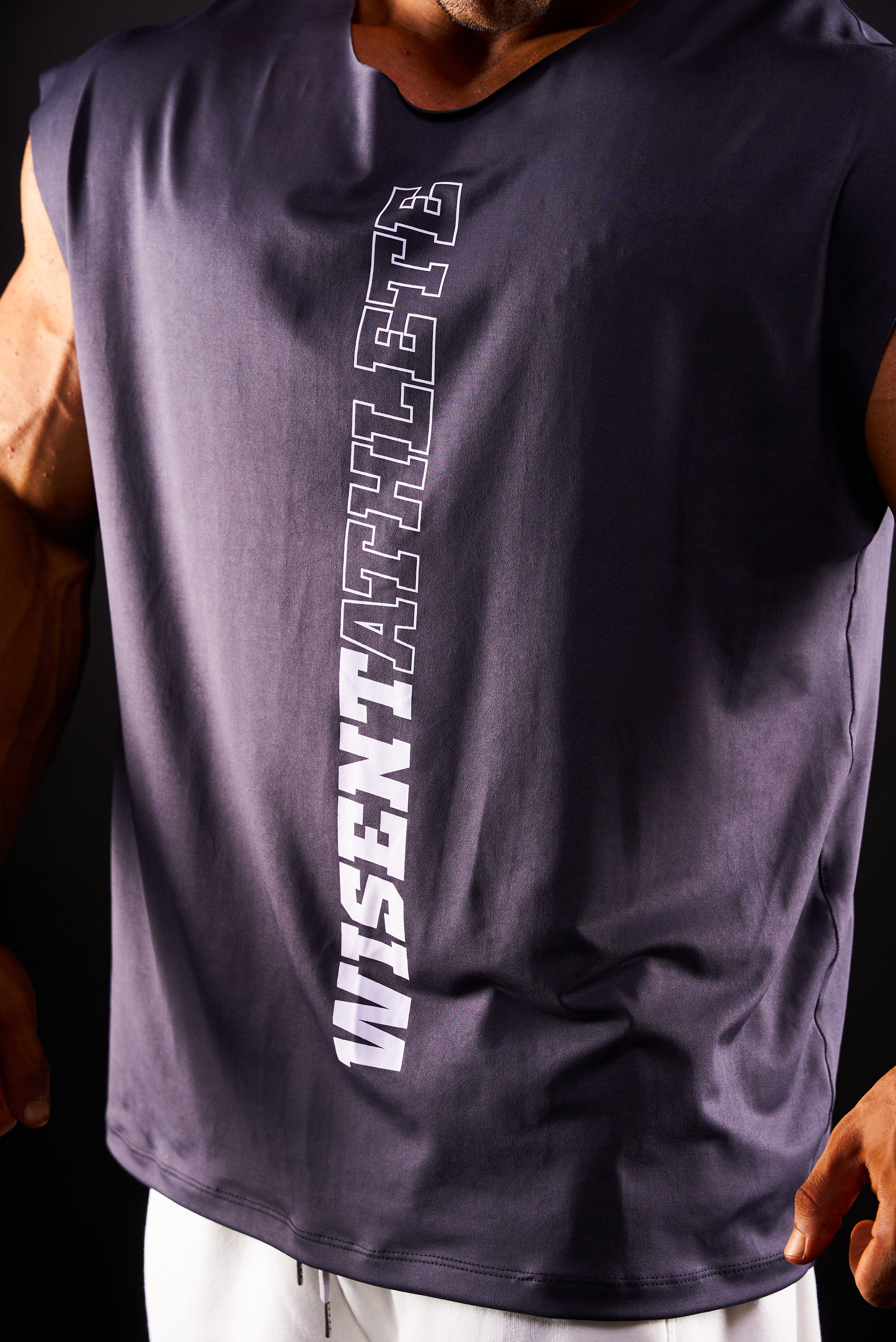 SOFT - REGATA CUT OVERSIZED - ATHLETE CINZA ESCURO