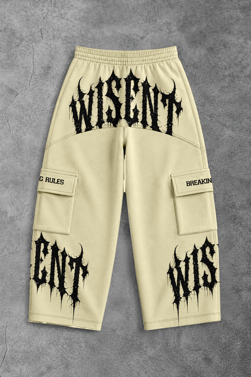 Heavy - Calça Cargo Breaking Rules Off White